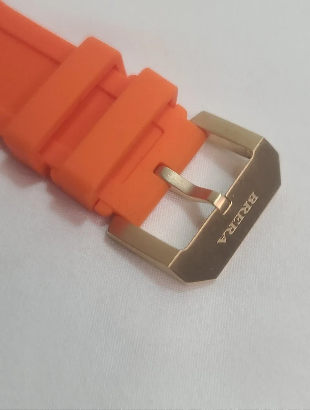 Brera Orologi Digital Sport Orange Band Watch